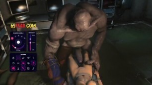 Demon S Face Monster Deepthroats Huge Black Dick