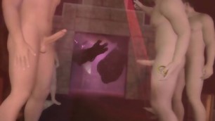 Slim Lustful Teacher Creampied By Monster TWO Huge Black Dick