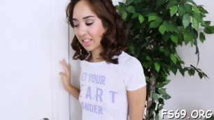 Dazzling Brunette Floozy And Big Dong