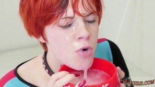 Extreme Hairy And Big Tit Bondage Cummie, The Painal Cum Cat