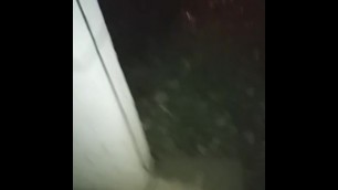Quick Nut on a Rainy Night, Bust on that Ghetto Ass in d Rain Video Reactio