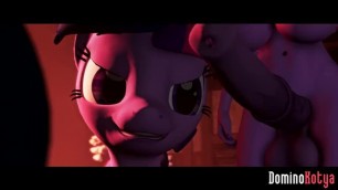 Wrong Dimension (Futa Chrysalis x Anthro Futa and Pony Twilight Sparkle)
