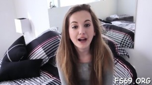 Cheerful Perfection Blowing Like A Pornstar
