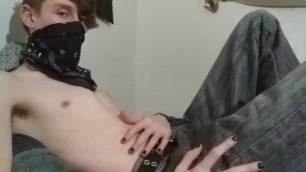 Young Punk Guy Jerks off