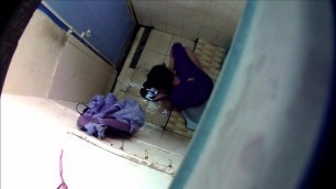 Young Boy Martubation in Toilet Bus