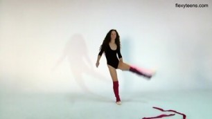 Anna Ocean Hot Gymnast Brunette With Small Tits - Jasmine Black