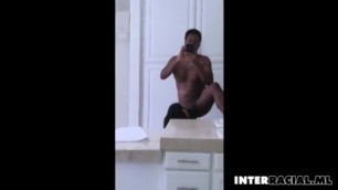 Homemade Interracial With Asian Teenie