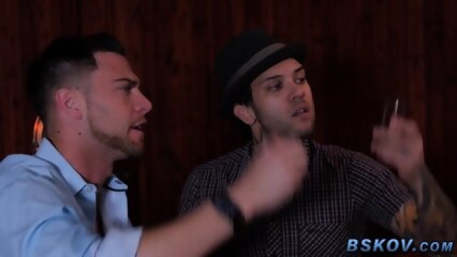 Pornstars Fourway Fucking Cock