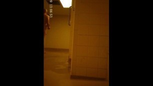 Spy Daddy Shower at Gym