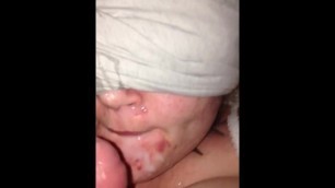 NastySandraSWE Swedish Amateur Facial Cumload