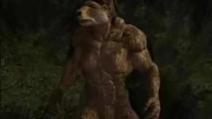 Girl into a Werewolf