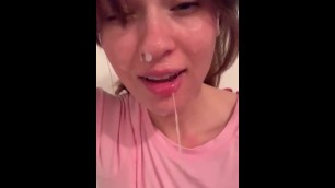 Showing off my Facial