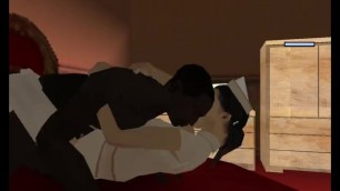 Gta San Andreas: CJ Fucks his Lovely Nurse Girlfriend Katie at the Club