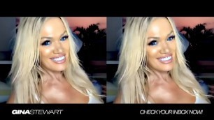 Want to see me Wet? - Gina Stewart Gets Wet!