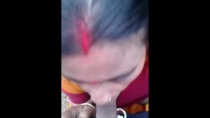 Indian Blowjob Style