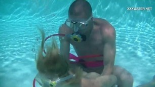 David and Samantha Cruz Underwater Hardcore Sex