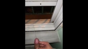 Pee outside the Window again