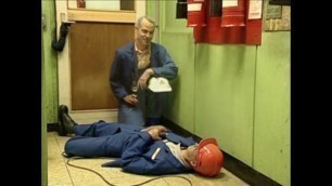Hot Electrician Fucks everyone at Work