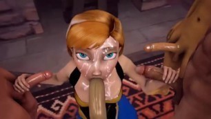 Anna Handjob Gangbang