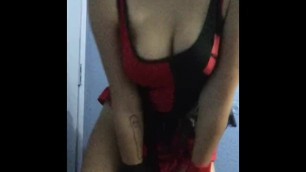 Harley Quinn Strip Tease - Allison Rose