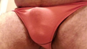 Me Pissing in my Dark Pink Panties