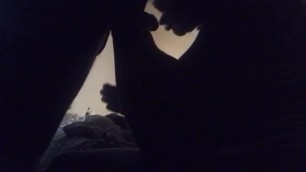 BBW Wife Sucking and Fucking Husband while on the Phone. Savage!