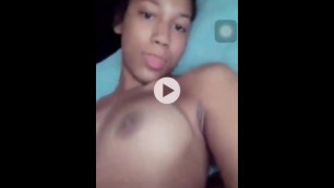 Sexy Teen Rubs Juicy Pussy