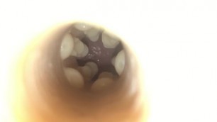 Shooting Load into a Fleshlight / Slo MO