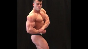 Young Bodybuilder Posing