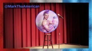 Big Sexy Practicing his Stand up Routine