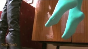 ThroatLift Green Stocking Feet