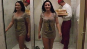 Horny Slut Gets Fucked Hard by Bodybuilder with Big Cock