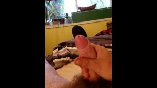 Horny Cum Explosion Watching Porn