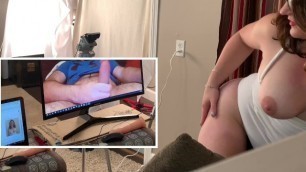 She Likes me to Watch in Secret, she Cums first then Takes Care of him
