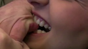 Girl Biting Wild