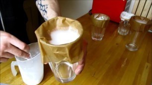 Safe Cold Water Extraction - Separating Opiates from Acetominophen