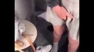 Babygirl in Skirt Gets Touched by Daddy in the Changing Room