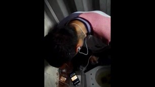 Peruvian Twink is Caught Wank