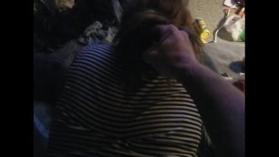 Brat Takes Daddys Hard Cock on all Fours