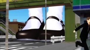 Giantess Crunsh City (giantess Animation)