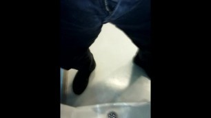 Pissing Boy Close-up