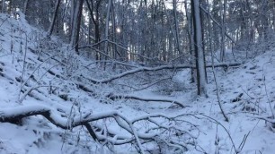 Fresh Snowfall makes me Cum