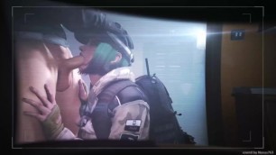 Ela Takes Cum in her Throat