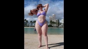 Pale Redhead - Thick Curves & Big Butt