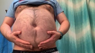 Belly in last Years T-Shirt