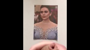 Elizabeth Olsen Cum Tribute #2