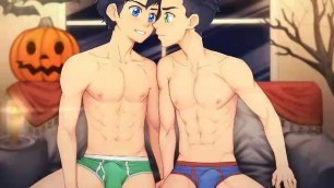 The SuperSons Jerk each other off then do Anal Art by Suiton00