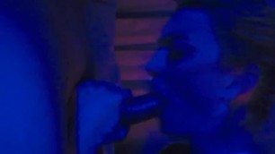 Nikki JZ Deepthroats Young Hung Stud and Sucks him Dry