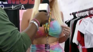 Alexis Andrews Interview | Exxxotica Expo | Zaddeee TV