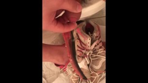 Small Cock Quick Cum Wearing Women’s Pink Girly Nike Air Max